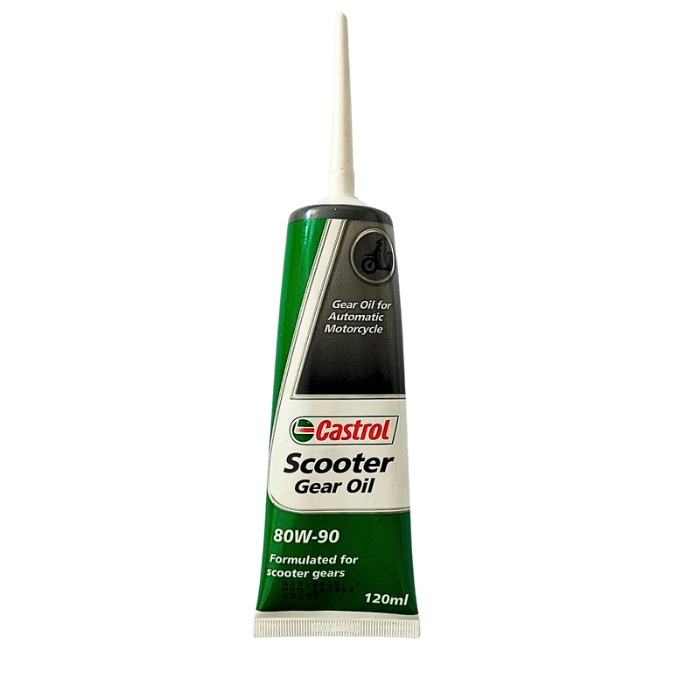 Jual Castrol Scooter Gear oil 80W90 (120 mili) Shopee Indonesia