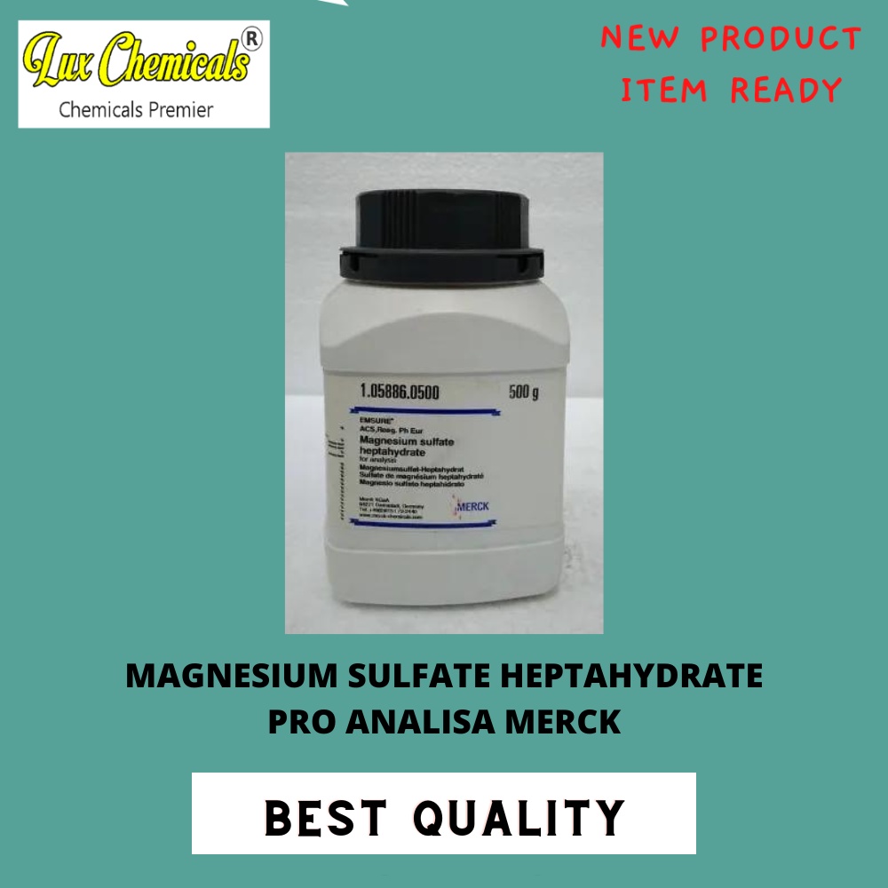 Jual ( MERCK ) Magnesium Sulfate Heptahydrate / Magnesium Sulfat
