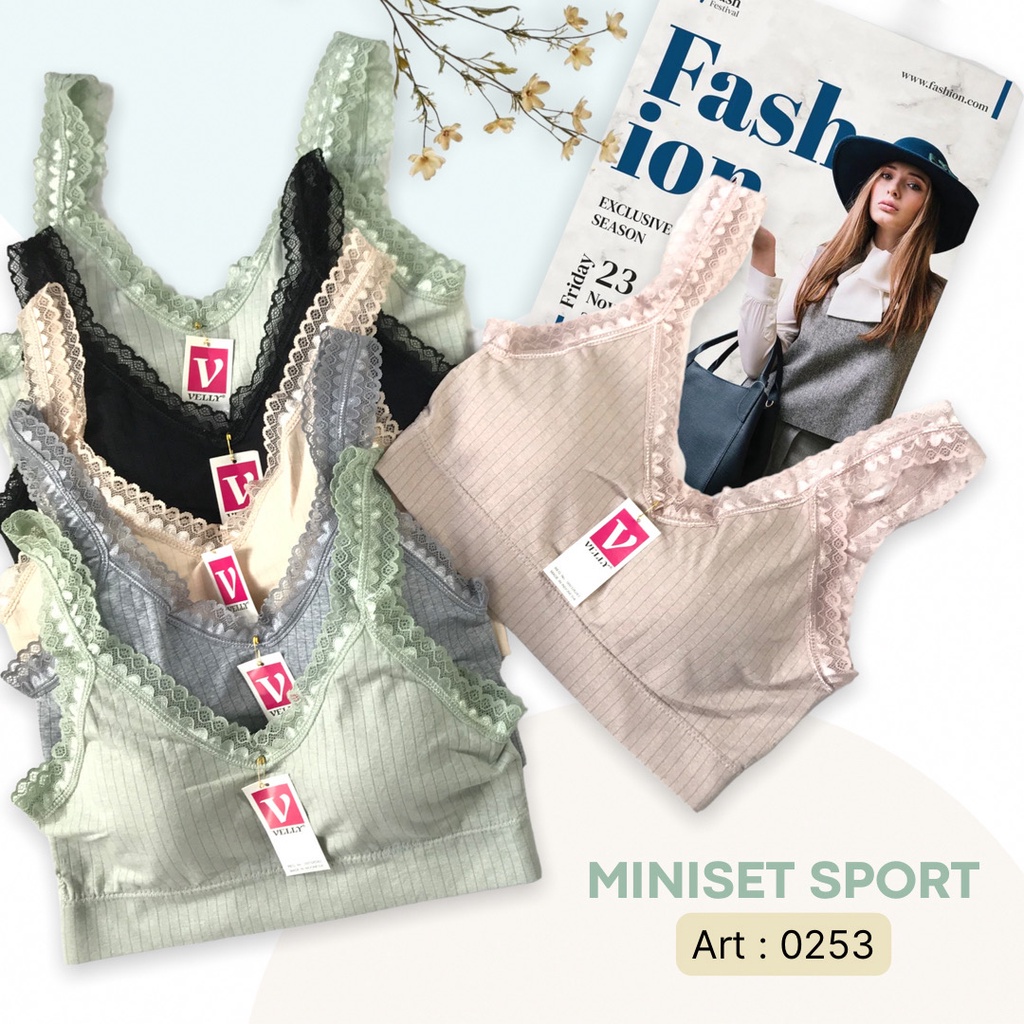 Jual Sport Bra | Miniset Sport Busa | Bra ABG Sport | Miniset Remaja ...