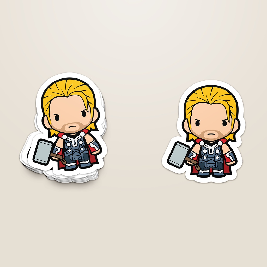 Jual STICKER PACK MARVEL CHIBI | STICKER TUMBLER | STIKER LAPTOP KOPER ...