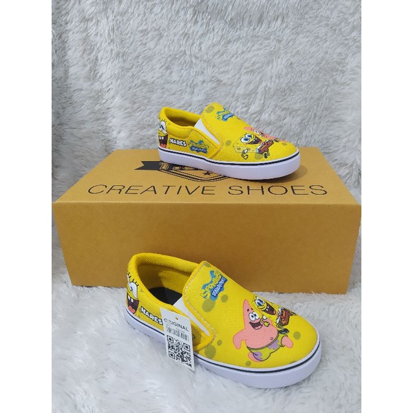 sepatu spongebob