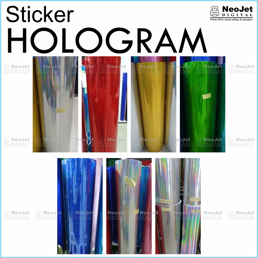 Jual Sticker Hologram Stiker Glitter Gliter 20x60cm Pasir Halus Kotak ...