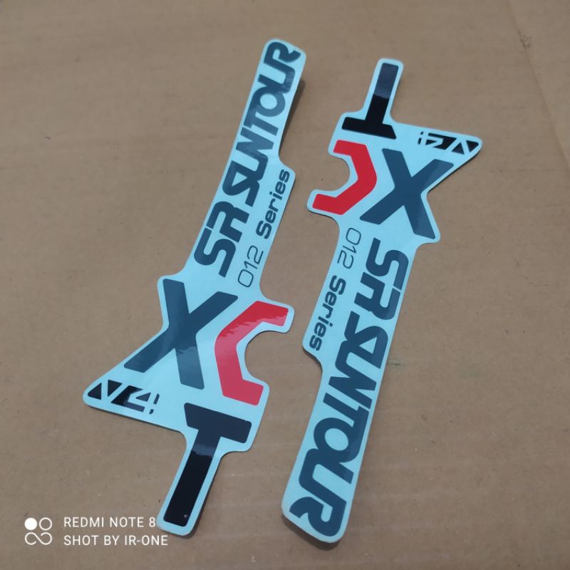 Jual Sticker fork atau shock sepeda SR suntour XCM XCT XCR decal stiker ...
