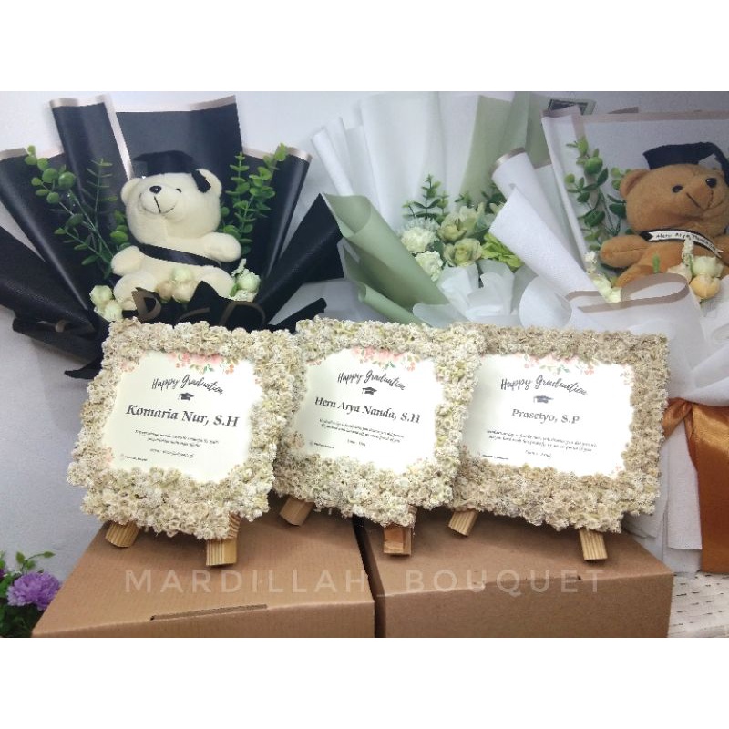 Jual Papan Bunga Edelweis mini Custom | Shopee Indonesia