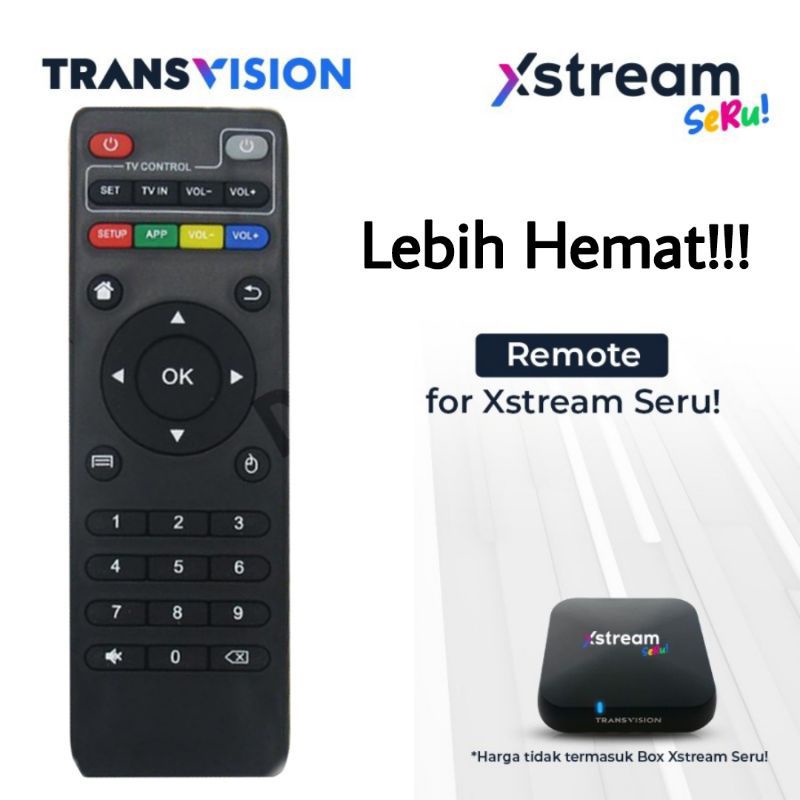 Jual Remote Android TV box support semua merk Xstream Seru | Shopee ...