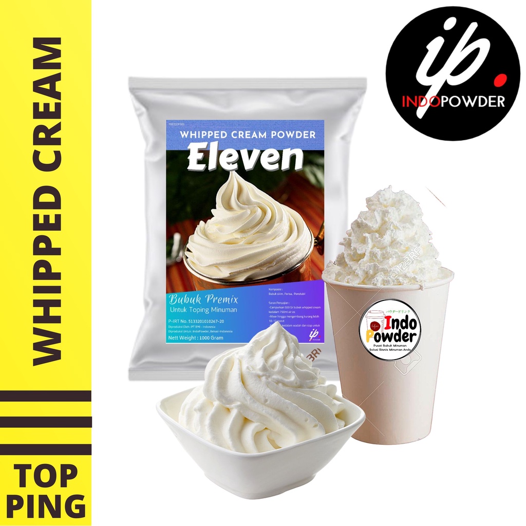 Jual WHIPPED CREAM 1Kg - WHIPED CREAM 1Kg - WHIPPED CREAM Powder 1Kg ...