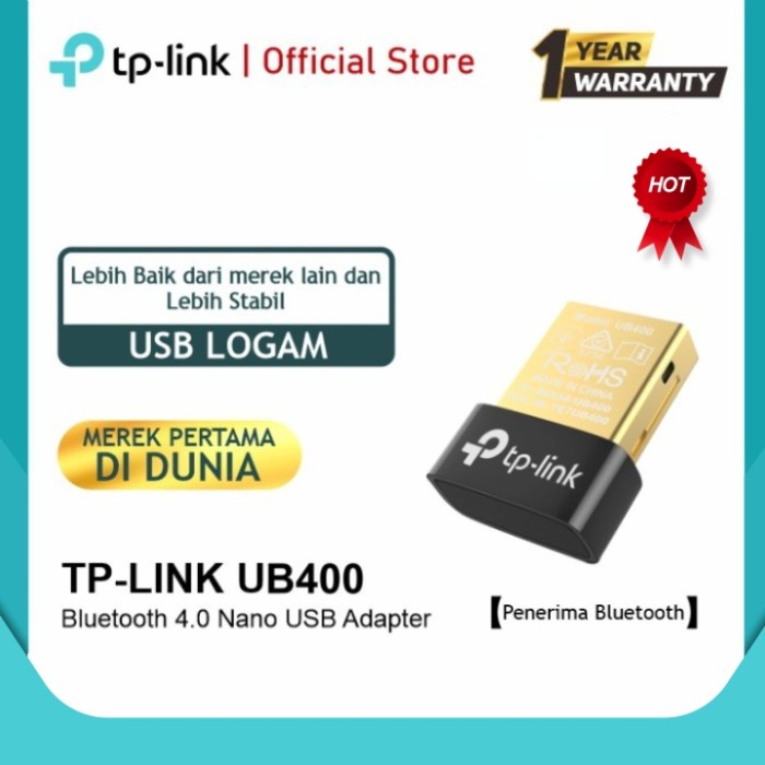 Jual TP-LINK UB400 BLUETOOTH 4.0 NANO USB ADAPTER | Shopee Indonesia