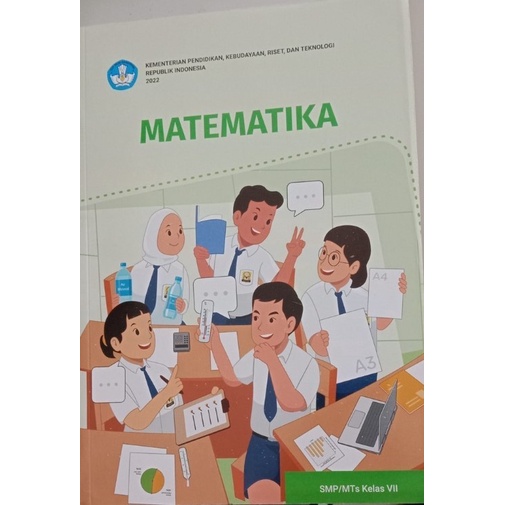 Jual Buku SMP Kelas 7 Kurikulum Merdeka Matematika Non Lisensi | Shopee ...