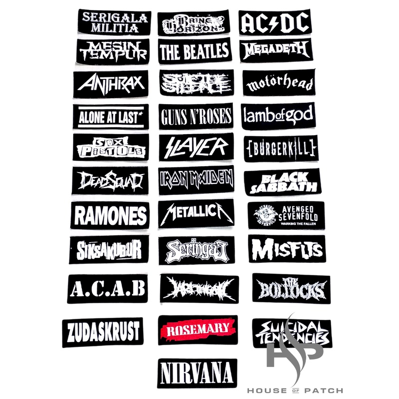 Jual PATCH EMBLEM,EMBLEM LONG PATCH,EMBLEM BAND,EMBLEM JAKET,EMBLEM ...