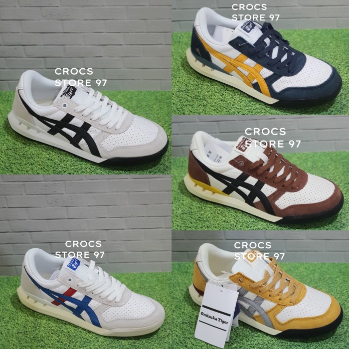 Jual COD ONITSUKA tiger ULTIMATE 81 ORIGINAL MADE IN INDONESIA plus paper bag NAVY LIS KUNING 38 Shopee Indonesia