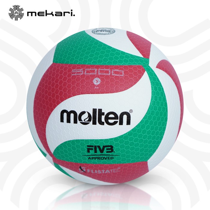 Jual Bola Volley Molten V5M5000 FLISTATEC VOLLEYBALL (FIVB APPROVE ...