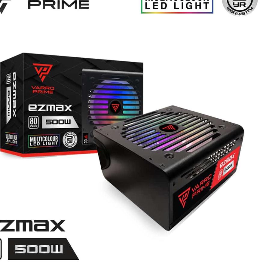 Jual Termurah Psu Power Supply Varro Ezmax W Rgb Shopee