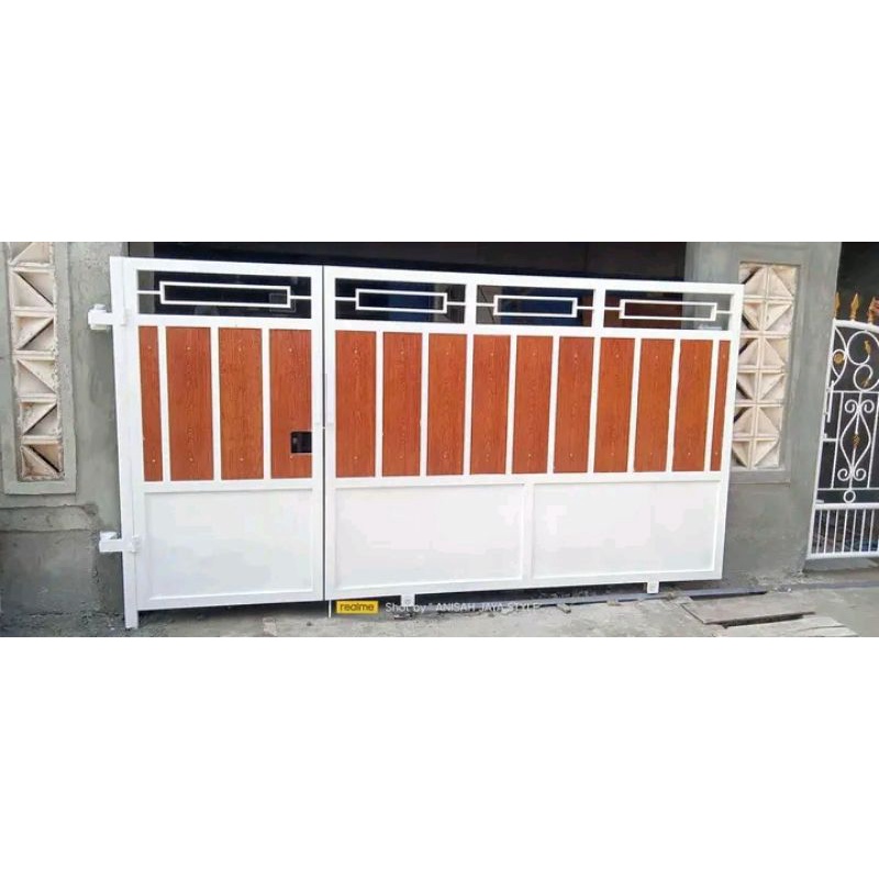 Jual pagar rumah minimalis modern grc | Shopee Indonesia