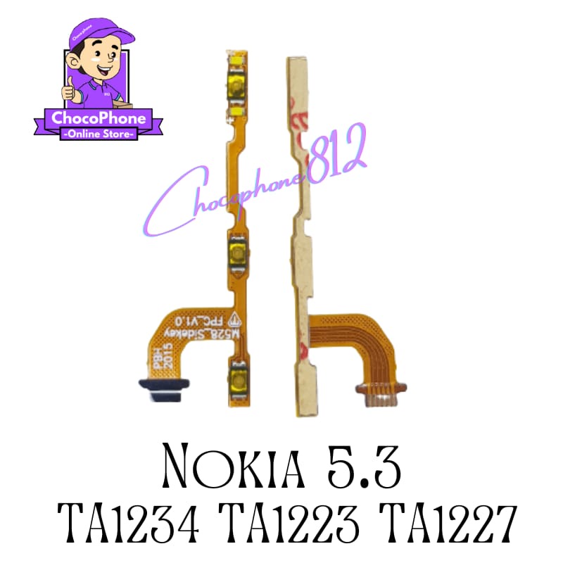 Jual FLEXIBLE ON OFF NOKIA 5.3 FLEKSIBEL SWITCH TOMBOL POWER VOLUME ...