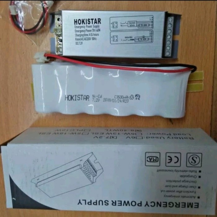 Jual Lampu Batery Emergency Power Pack Lampu Tl Led / Tl Neon | Shopee
