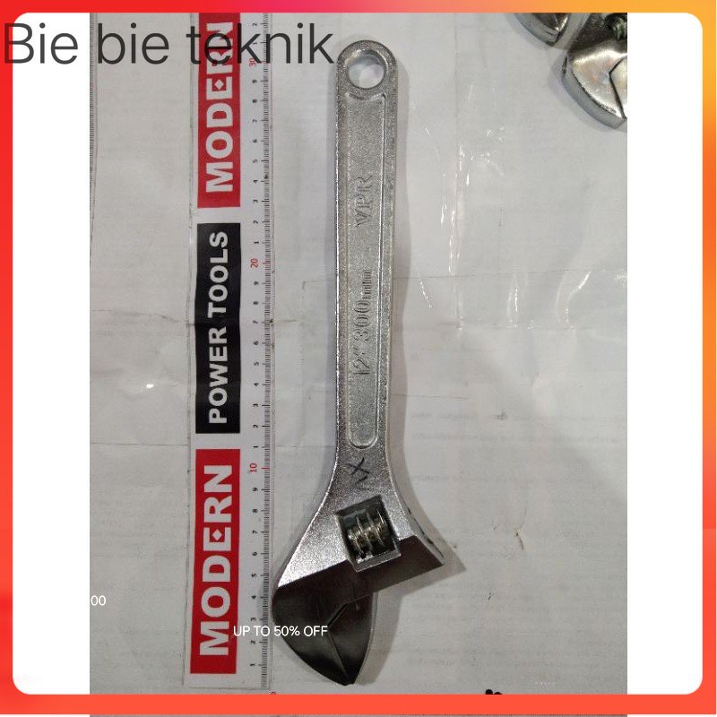 Jual kunci spana kunci Inggris 12 inci .bie bie teknik | Shopee Indonesia