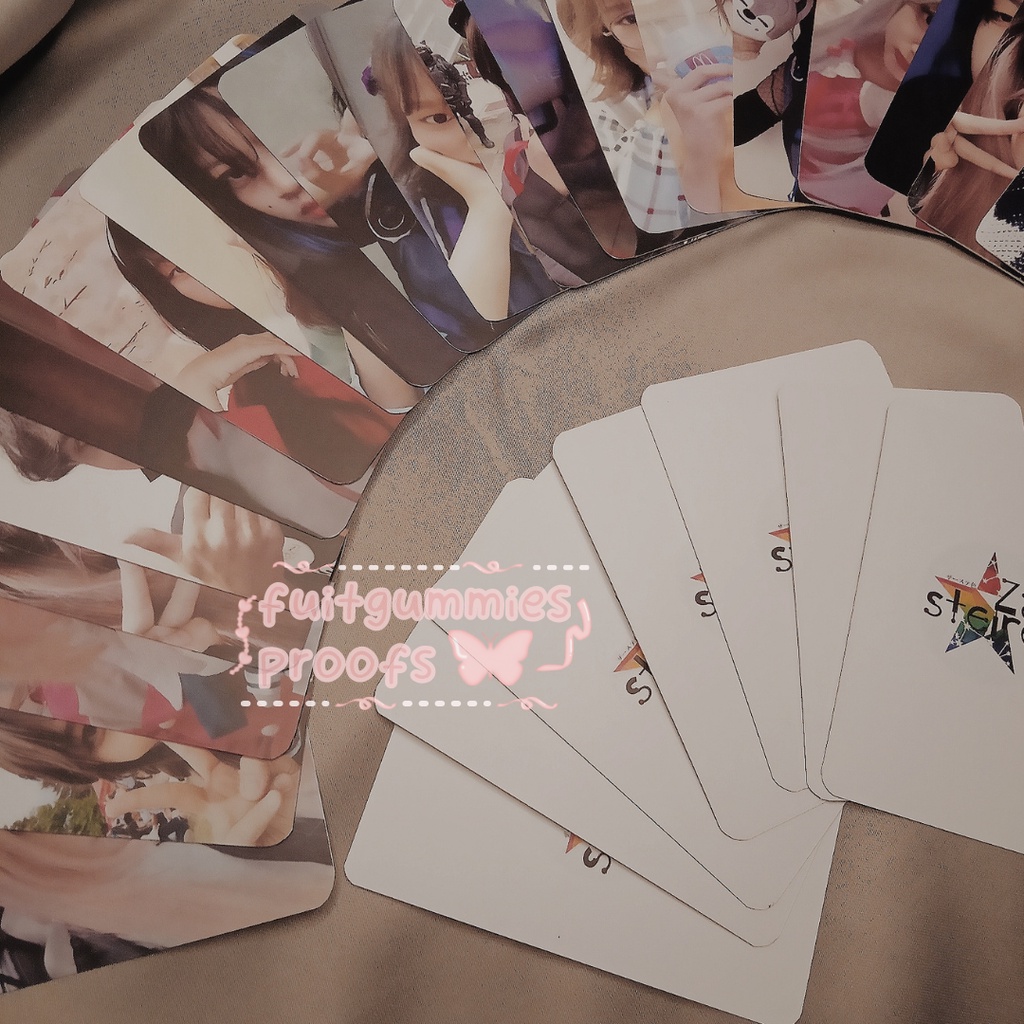 Jual [260 GSM] CETAK CUSTOM PHOTOCARD FREEBIES ANIME KPOP COSCARD ...