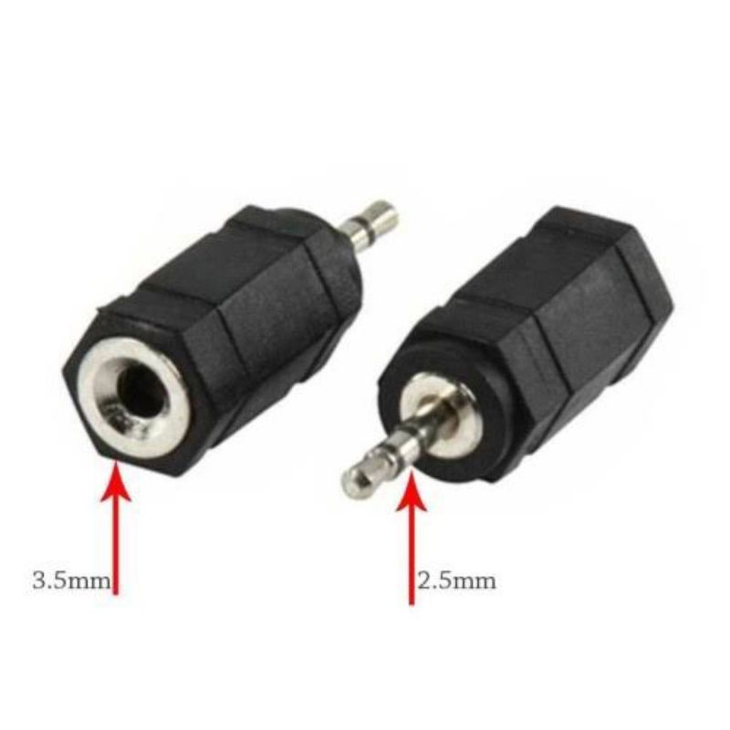 Jack mm male to mm female Converter Mini Stereo jadi Super Mini 