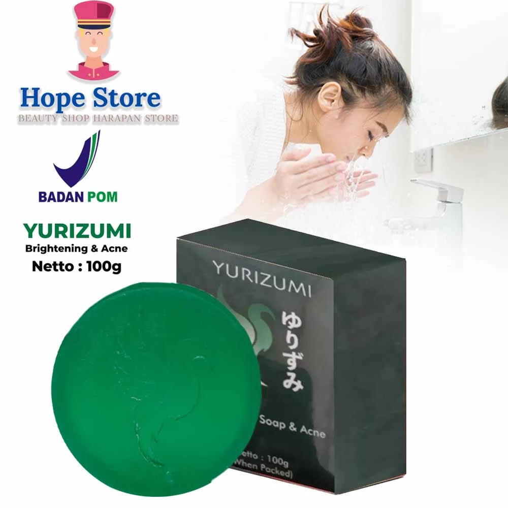 HOPE STORE - Wajah SABUN YURIZUMI BPOM - 100 Gram | AutoStock