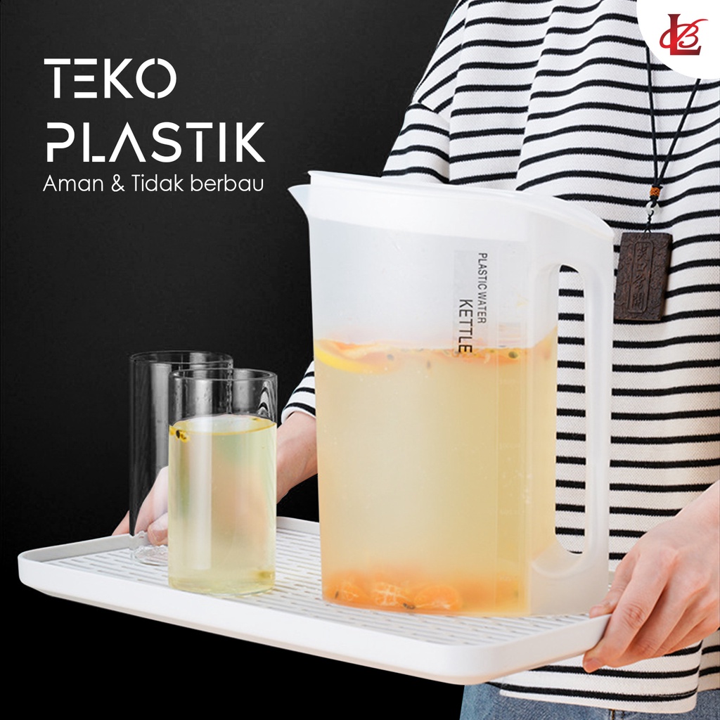 Jual Teko Air 2 Liter / Teko Plastik PP / Plastic Water Kettle / Teko