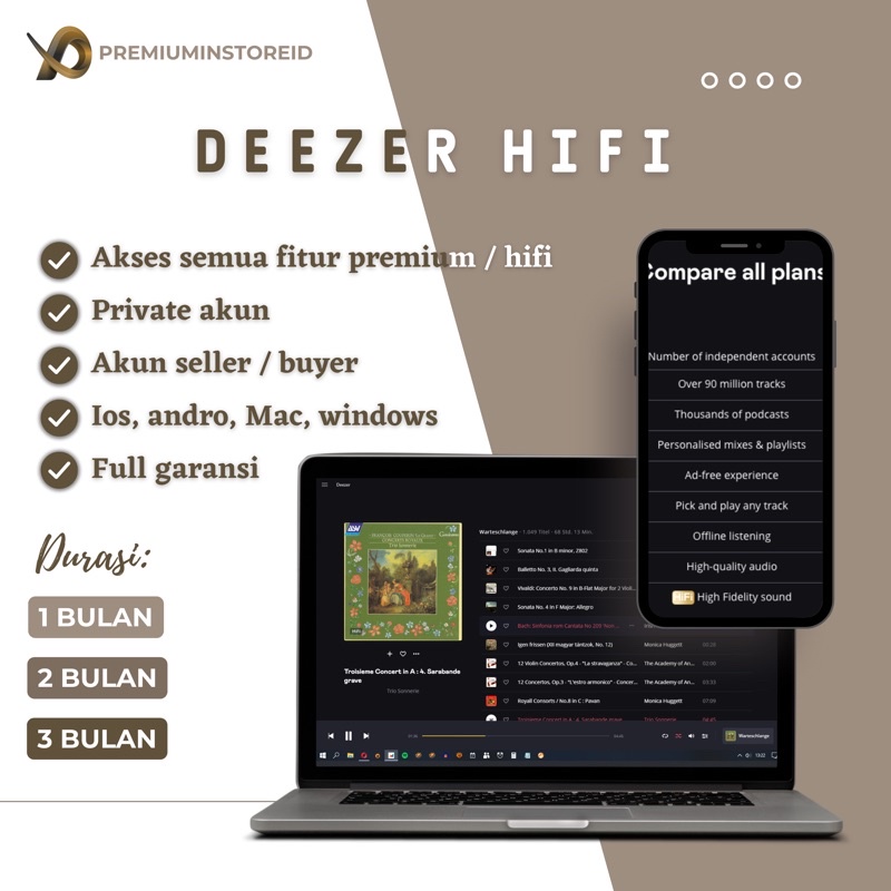 Jual Deezer HiFi Private (Full Garansi) | Shopee Indonesia