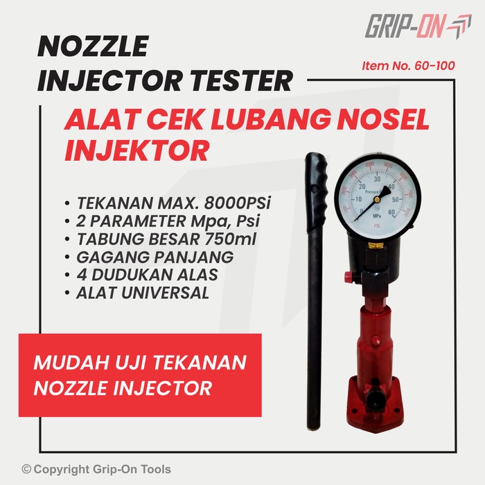 Jual Pengukur Grip-On Nozzle Injector Tester Pj-60 - Alat Tes Injeksi ...