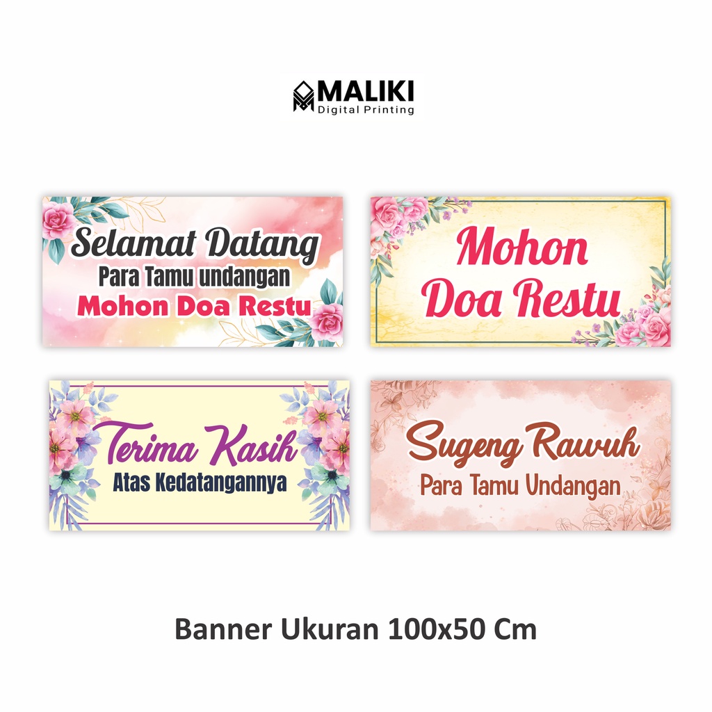 Jual Banner Selamat Datang Para tamu | Shopee Indonesia