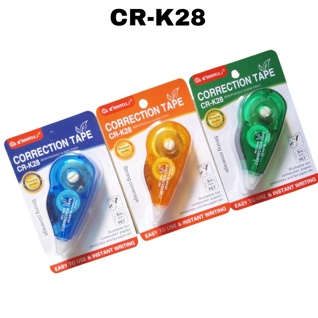 Jual SOS Correction Tape CR-K 5x8mm(minimal 2)/Pita Koreksi/Tipex Roll ...