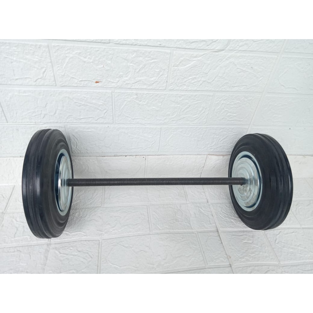 Jual Roda Karet 6 Inchi 1 Set Untuk Roda Gerobak Troli Dsb | Shopee ...