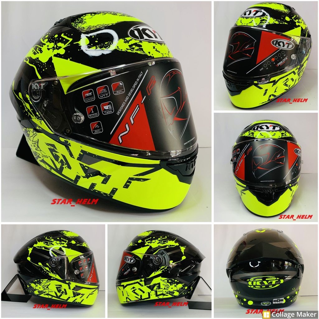 Jual Helm Full Face KYT NFR Original 100% Shopee Indonesia