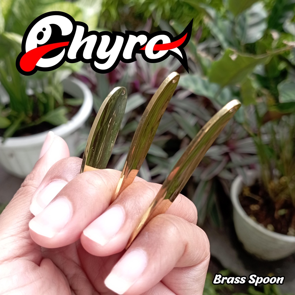 Jual Lure Spoon Chyro Brass For Ultralight and Light Fishing Game Spoon ...