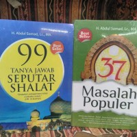 Jual Buku Abdul Somad Paket 2 Buku 99 Tanya Jawab Seputar Sholat Dan 37 ...