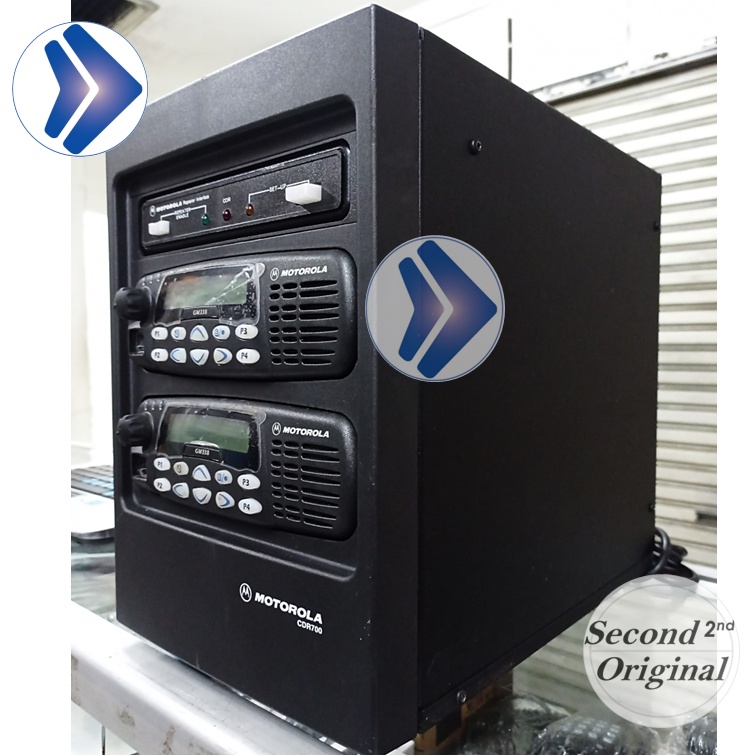 Jual REPEATER MOTOROLA CDR700 BEKAS PAKAI SIAP PANCAR UHF 400-470MHz ...