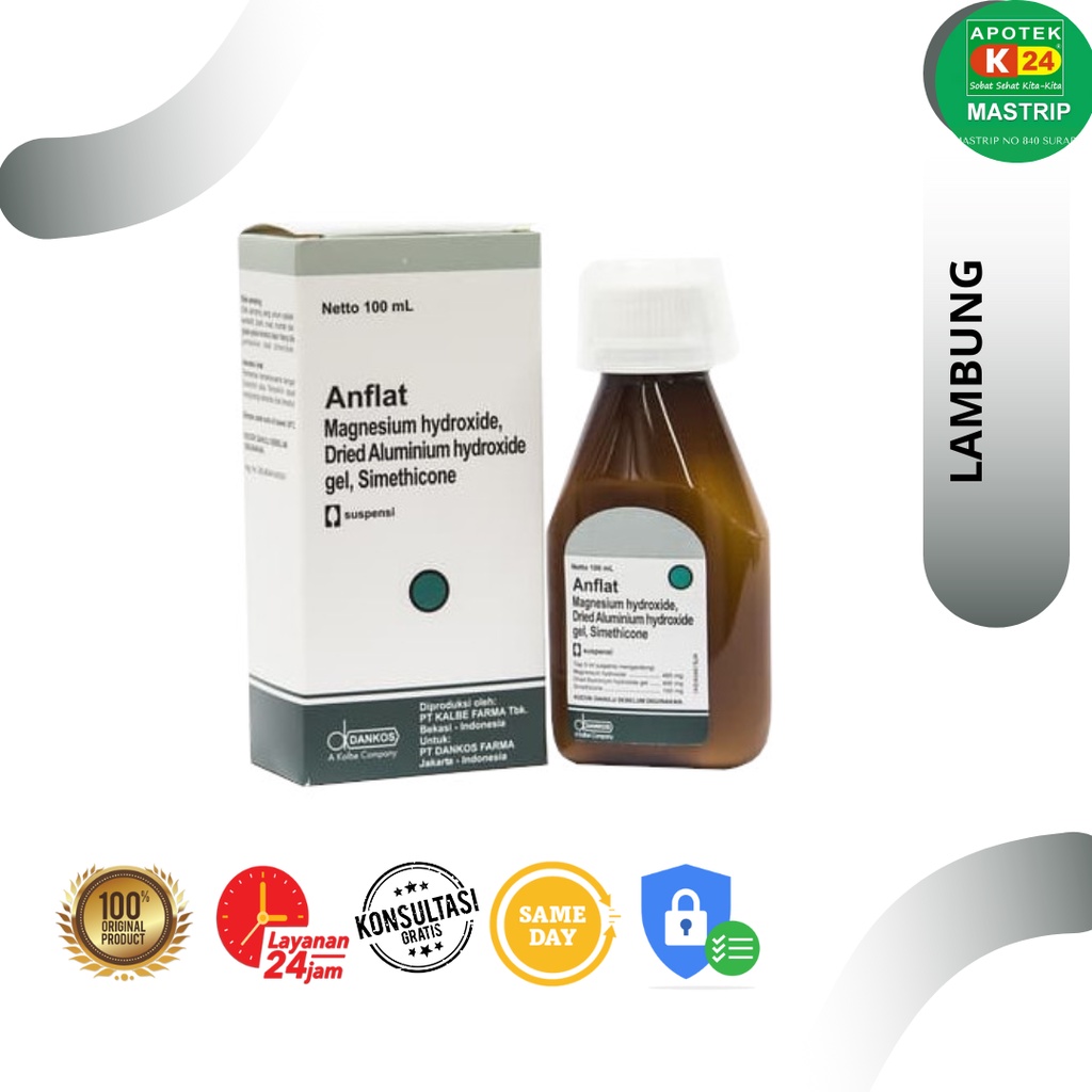 Jual ANFLAT SIRUP ASAM LAMBUNG 6 TAHUN KEATAS 100 ML | Shopee Indonesia