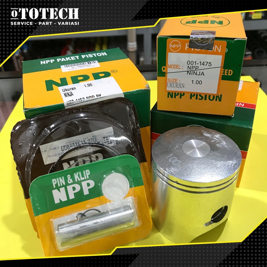 Jual SEHER/SEKER PISTON KIT SET NPP NINJA 0081153NPP PK Shopee