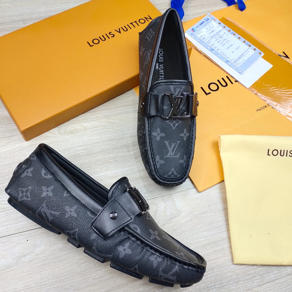 Jual SEPATU LOAFERS pria louis vuitton