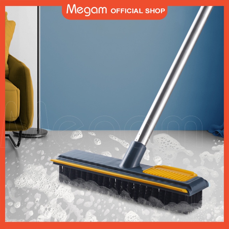 Jual Megam Sikat Lantai Dorong 2 in 1 Alat Sikat Kamar Mandi Gagang ...