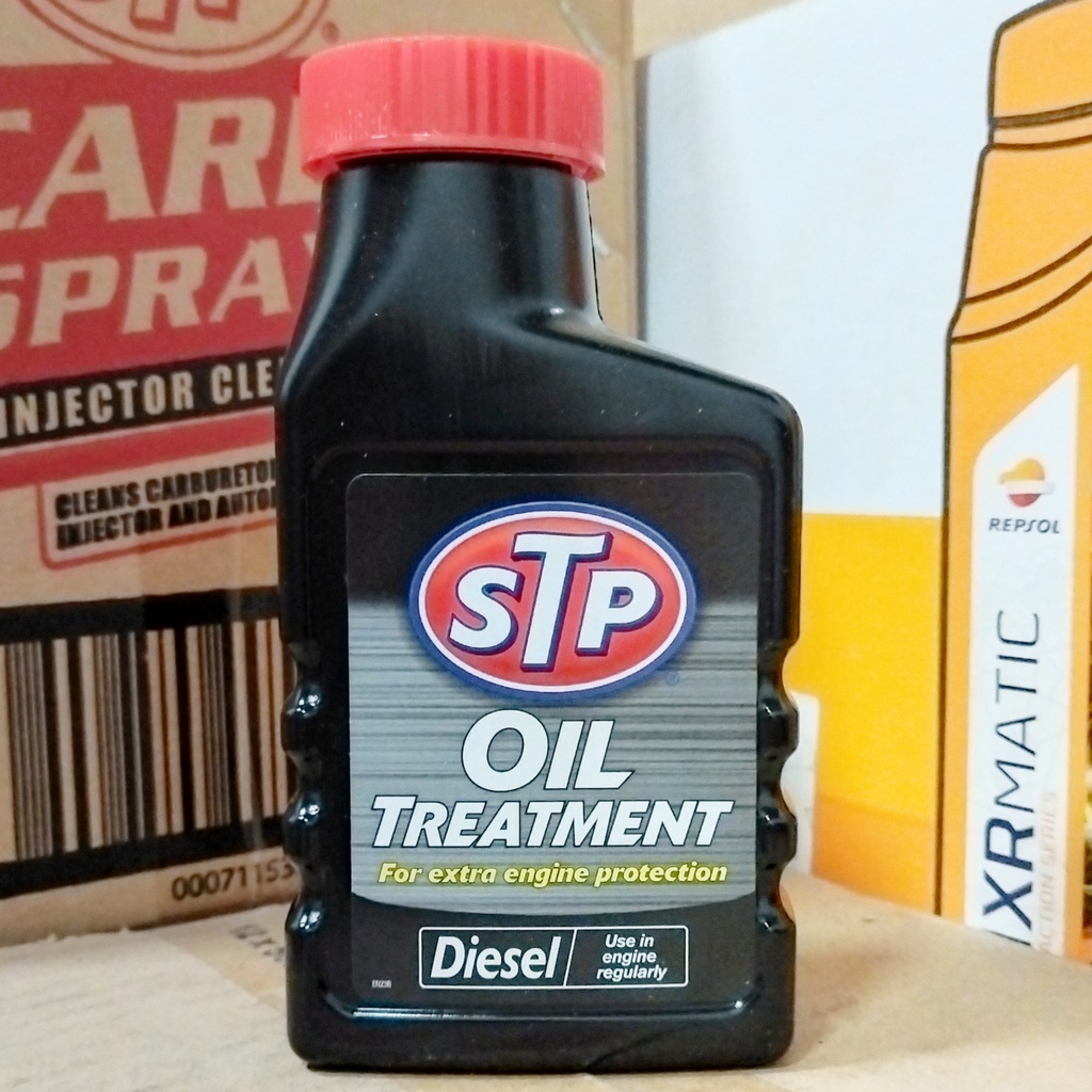 Jual OIL / OLI TREATMENT DIESEL STP DIESEL OIL TREATMENT 300 ML ...