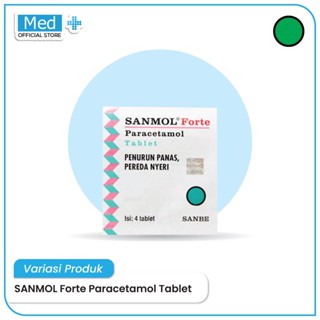 Jual Med+ Sanmol Tablet 500 mg / Sanmol Forte Tablet 650 mg - Obat