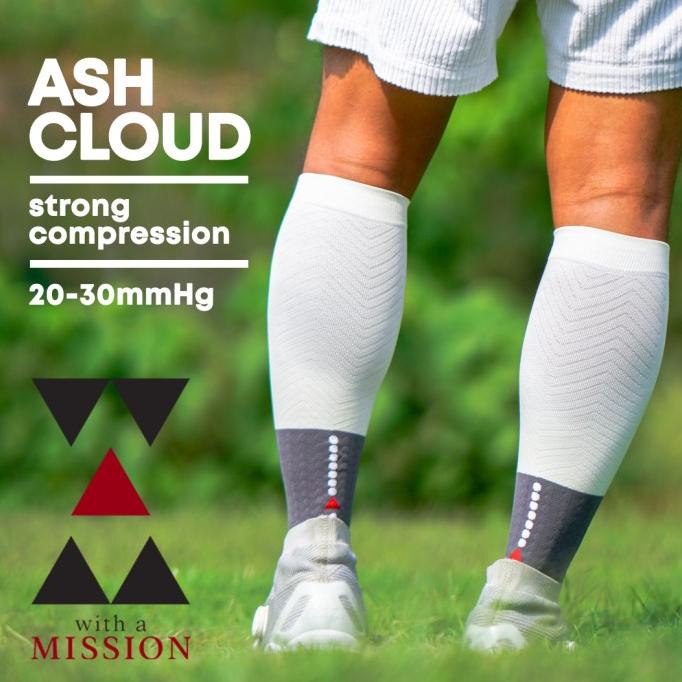 Jual MAGIC SOCKS STRONG COMPRESSION SOCKS BY WITH A MISSION ASH CLOUD ...