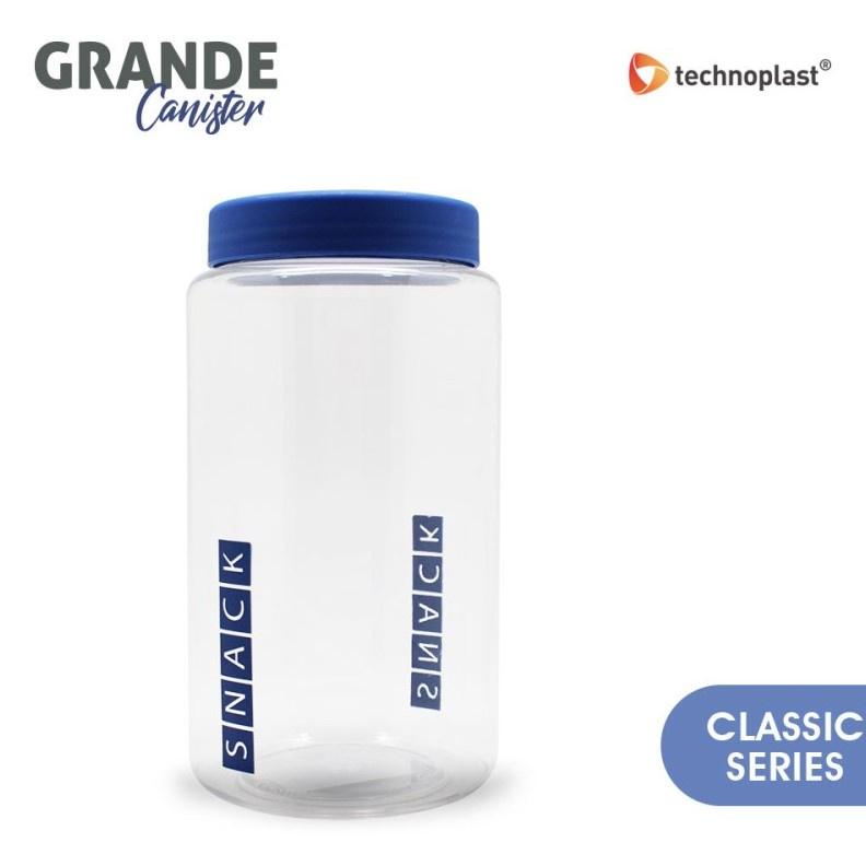 Jual Technoplast Grande Canister Toples Plastik Tutup Drat Ukuran