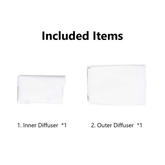 Jual Godox Inner + Outer Diffuser For Parabolic Softbox P90L P90H Qr ...