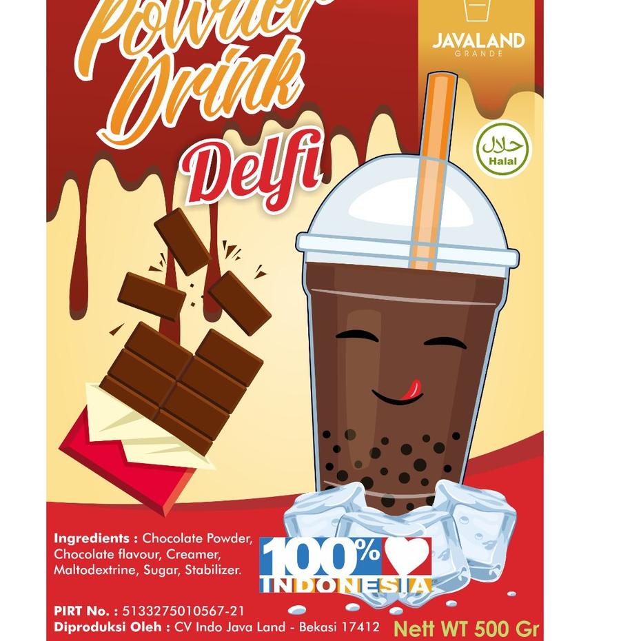 Jual Bubuk Minuman Bubble Powder Drink Rasa Choco Mountain ORIGINAL ...