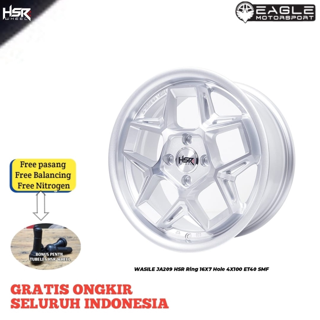 Jual VELG MOBIL BRIO JAZZ YARIS VIOS MOBILIO ORIGINAL HSR WASILE R15 ...