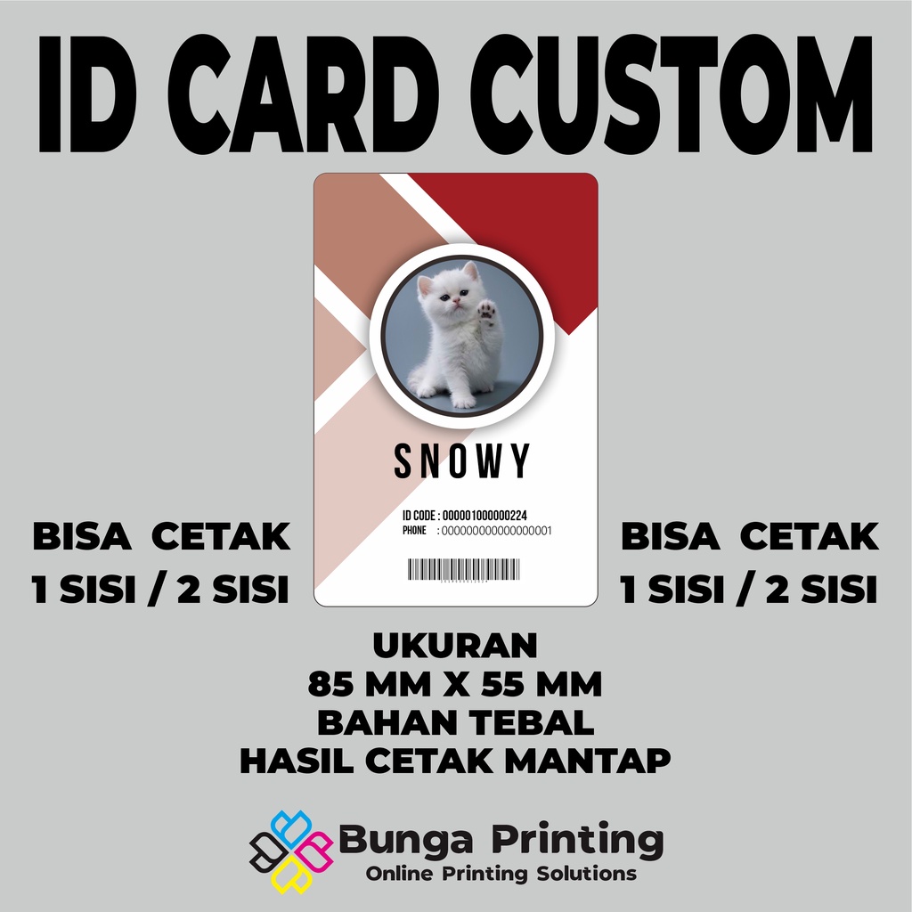Jual ID CARD CUSTOM | Shopee Indonesia
