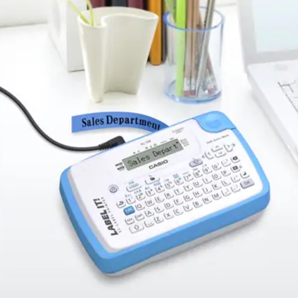 CASIO KL-130 - Cetak Label tulisan, simbol, angka - Label ukuran 6,9,12,18mm (2)