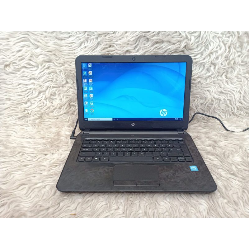 Jual Laptop HP 14 R018TU Ram 2gb HDD 500gb intel Celeron Siap pakai Shopee Indonesia