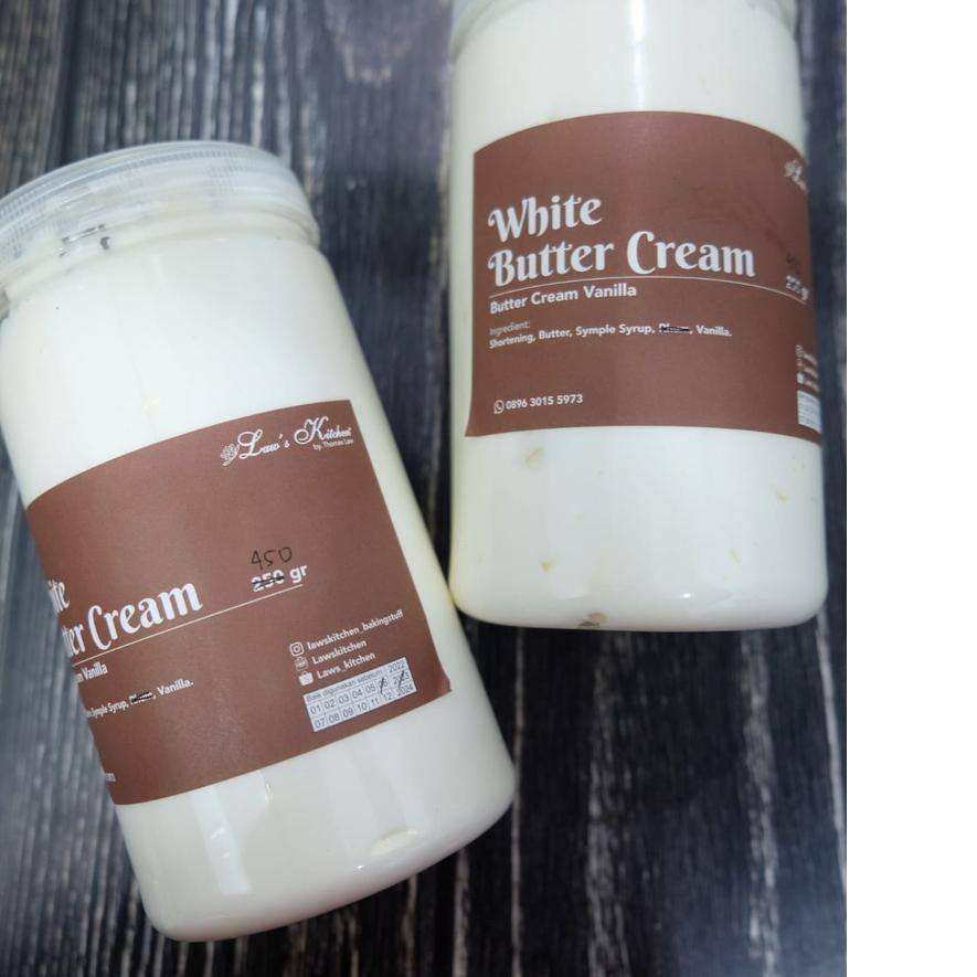 Jual NO RHUM BUTTER CREAM 450 GR- 500 GR (WHITE, MOCHA, CHOCO) | Shopee ...