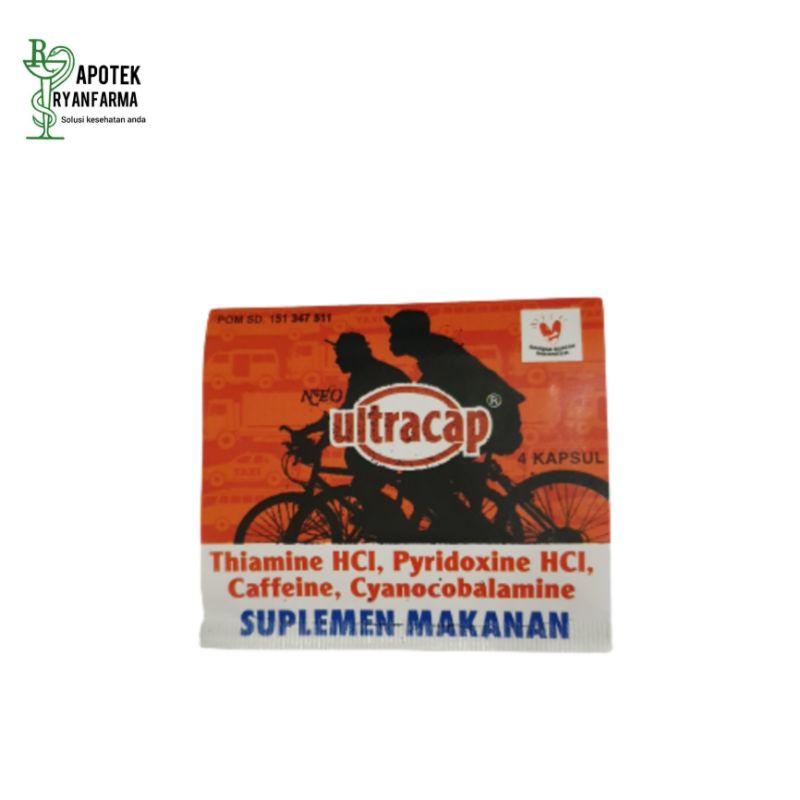 Jual Ultracap Tablet / Ultrakap Tablet 1 Strip Isi 4 Tablet - Obat ...