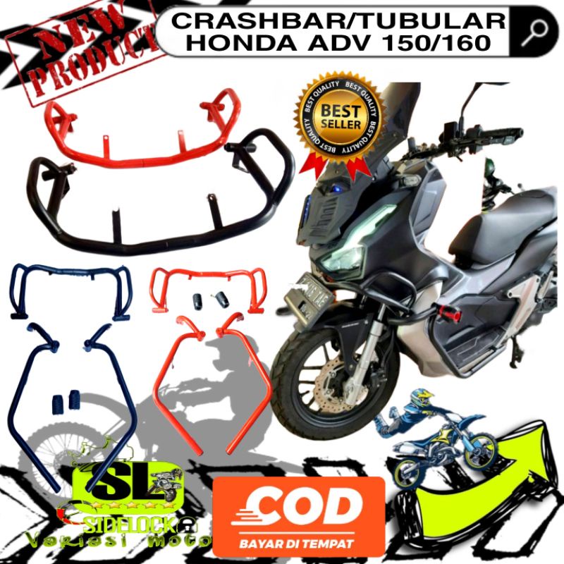 Jual Crashbar Tubular Honda Adv Dan Bisa Semua Model Terbaru Best Quality Shopee